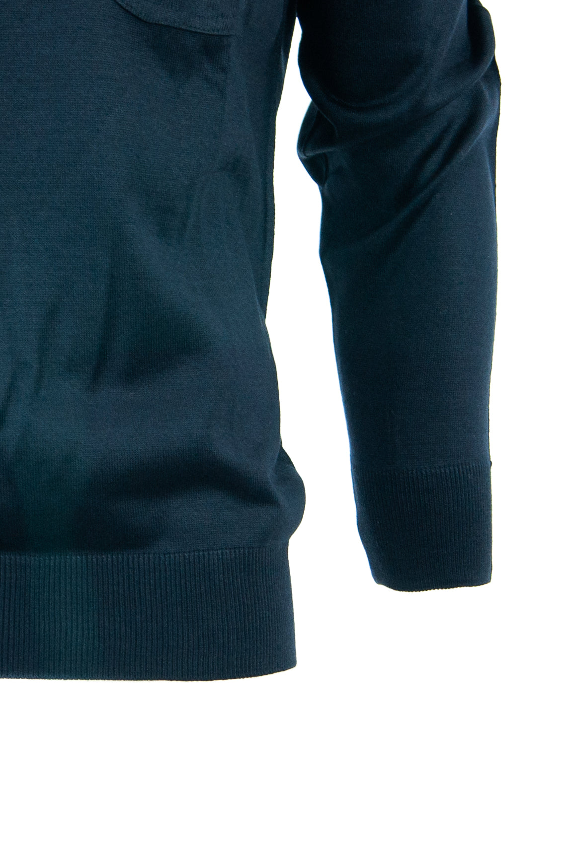 Oppland Erkek Kazak Premium Yün Tarzı Klasik Polo Yaka Düğmeli Cepli Rahat Tam Kalıp